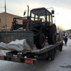 Перевозка трактора Беларус